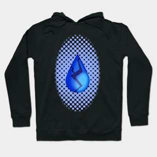 Cracked Lapis Lazuli Gem Hoodie